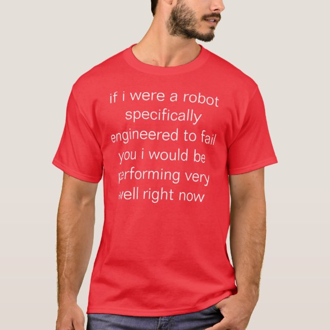 T-shirt robot (Devant)