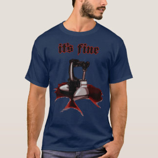 T-shirt Robot à fuite fluide
