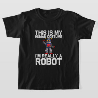 T-shirt Robot Art Pour Hommes Femmes Enfants