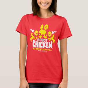 T-shirt Robot Chicken Nerd Unicorn