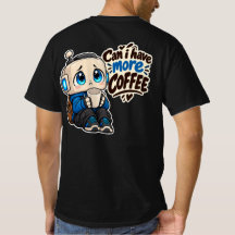 Robot de café mignon Citation drôle