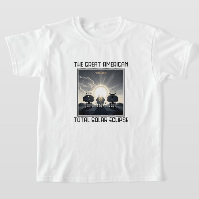 T-SHIRT ROBOT ECLIPSE AFFICHAGE (Poser)