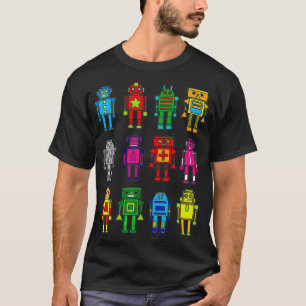 T-shirt Robot Funny Robot Technology Tee