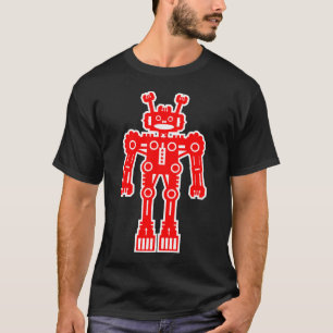T-shirt Robot Mk I - (Rouge)