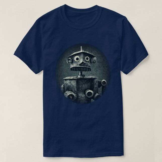 T-shirt Robot Rétro (Design devant)