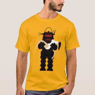 T-shirt Robot Rétro des Années 1950