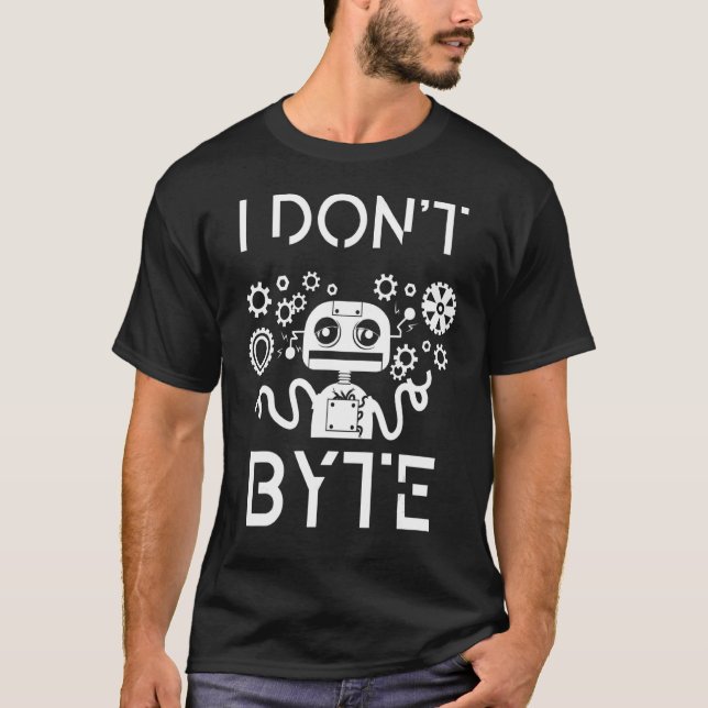 T-shirt Robot Robotique Ingénieur Ai Technologie Cyborg Ma (Devant)