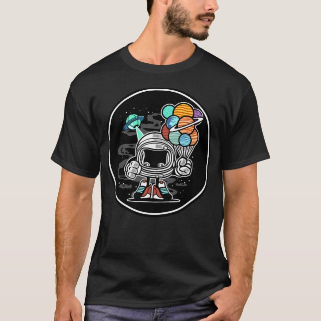 T-shirt Robot spatial Nasa (Devant)