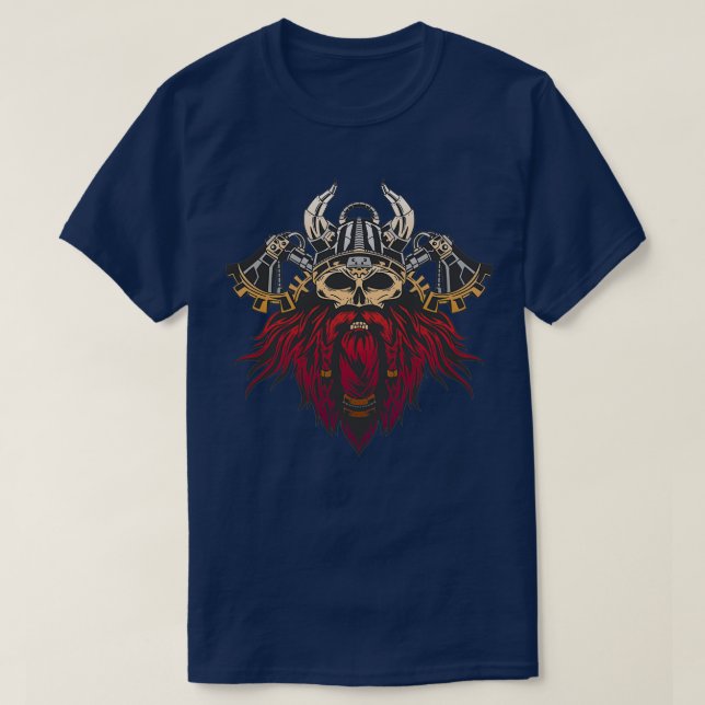 T-shirt Robot viking (Design devant)