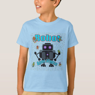 T-shirt Robot Vintage rétro