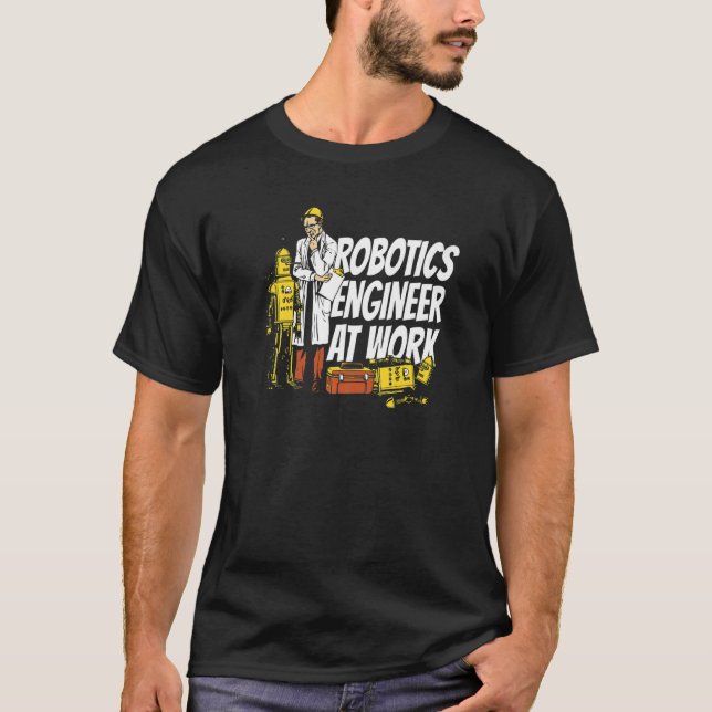 T-shirt Robotique amusante Intelligence artificielle - Ai  (Devant)