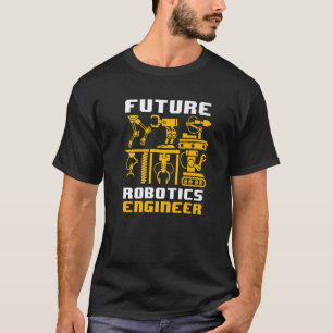 T-shirt Robotique Génie Enfants Hommes Femmes Futur Roboti