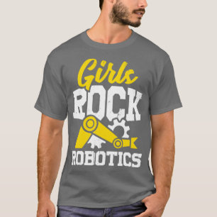 T-shirt Robotique Ingénieur Girl Ingénieur cadeau