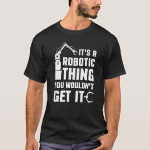 T-shirt Robotique Pour Les Hommes Il Robotique Les Femmes