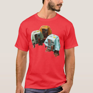 T-shirt robots en fonctionnement silencieux 