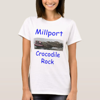 T-shirt Roche 2 de crocodile de Millport