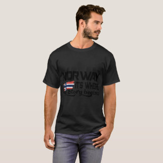 T-shirt Roche classique Lege de logo de visite de cheval