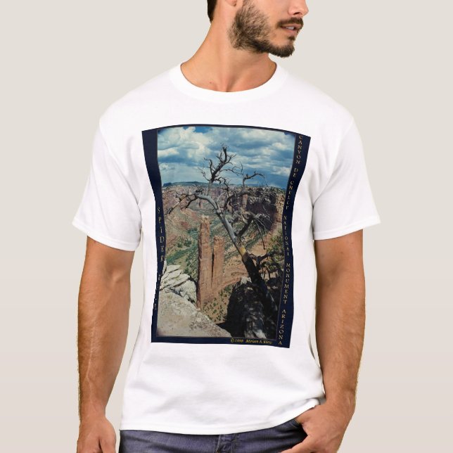 T-shirt Roche d'araignée, monument national AZ de Canyon (Devant)