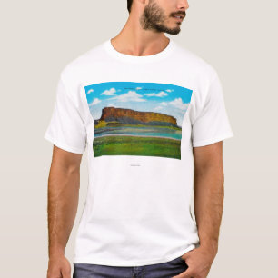 T-shirt Roche de bateau à  vapeur, barrage grand supéri