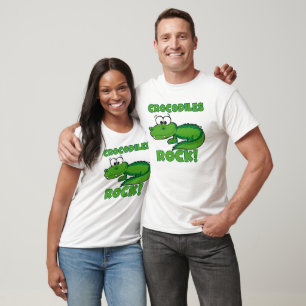 T-shirt Roche de crocodiles