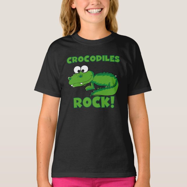T-shirt Roche de crocodiles (Devant)