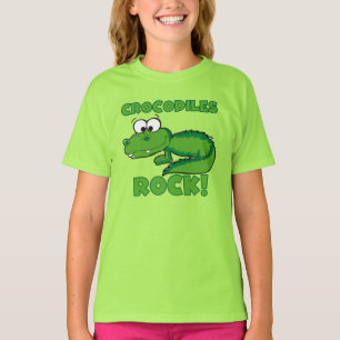 T-shirt Roche de crocodiles