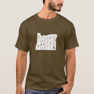 T-shirt Roche de filles de l'Orégon !