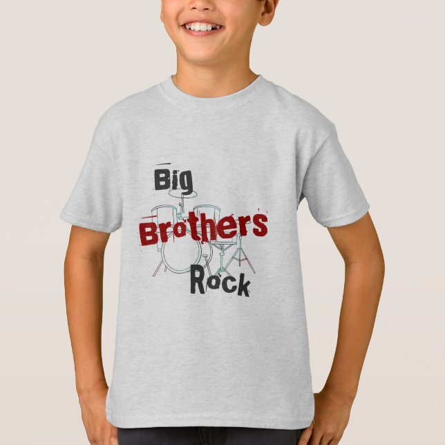 T-shirt Roche de frères (Devant)