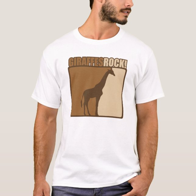 T-shirt Roche de girafes (Devant)