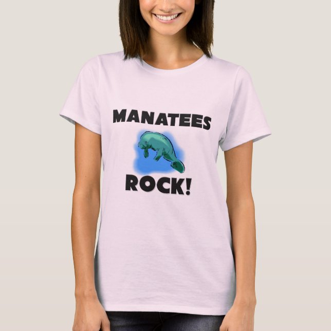 T-shirt Roche de lamantins (Devant)
