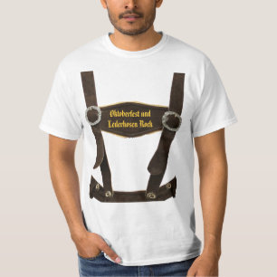 T-shirt Roche de Lederhosen d'und d'Oktoberfest