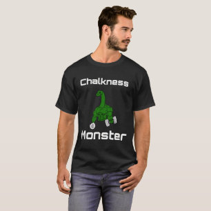 T-shirt Roche de monstre de Chalkness montant Bouldering