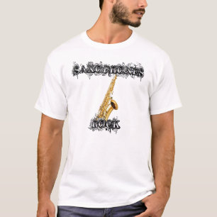 T-shirt Roche de saxophones