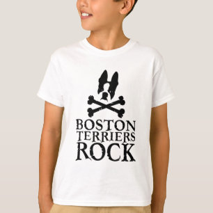 T-shirt Roche de terriers de Boston