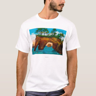 T-shirt Roche d'éléphant sur la côte de Washington