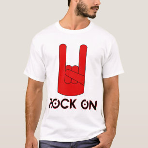 T-shirt Roche dessus