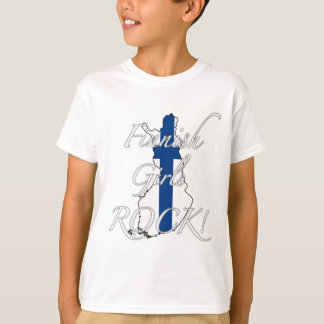 T-shirt Roche finlandaise de filles !