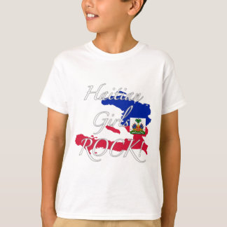 T-shirt Roche haïtienne de filles !
