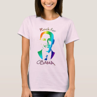 T-shirt Roche pour Obama