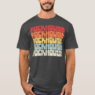 T-shirt Roche Retro Collecte Rockhound