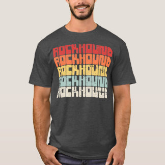 T-shirt Roche Retro Collecte Rockhound
