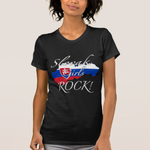 T-shirt Roche slovaque de filles !