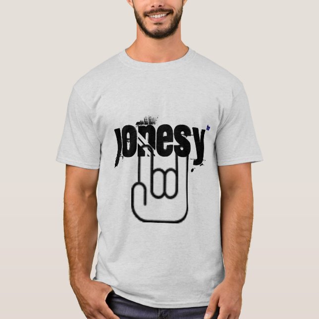 T-shirt roche, TM, Jonesy (Devant)