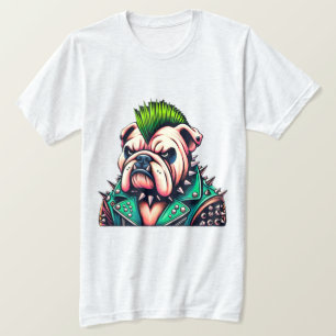 T-SHIRT ROCHER 15 DE BULLDOG-PUNK