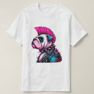 T-SHIRT ROCHER À BALDAG-PUNK