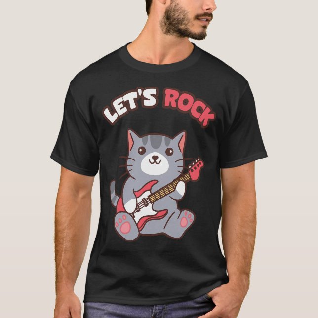 T-shirt rocher de chat (Devant)