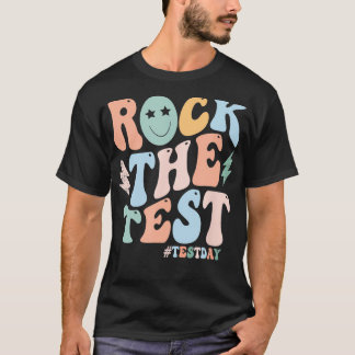 T-shirt Rocher Le Jour De Test Tests Apprentissage Motivat