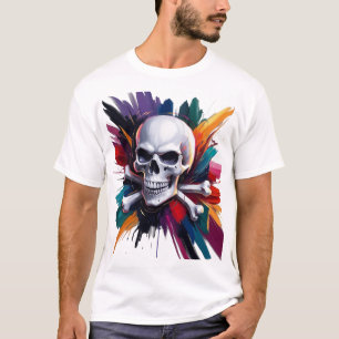 T-shirt Rocher 'n' Roll Skull
