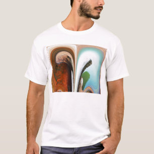 T-shirt Rochers et eau