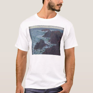 T-shirt Roches de Claude Monet au Belle-Ile, la côte